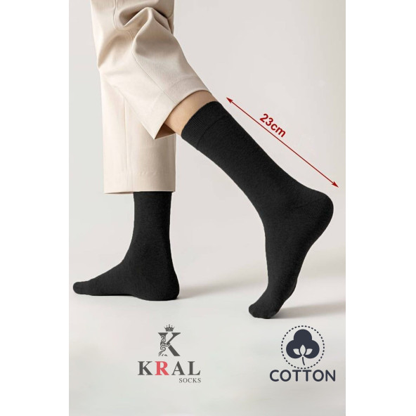 10 Adet Yazlık Penye Erkek Orta Uzun Çorap Parfümlü - 5