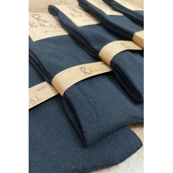 KRAL SOCKS 5 Adet Yazlık Penye Erkek Orta Uzun Çorap Parfümlü - 4