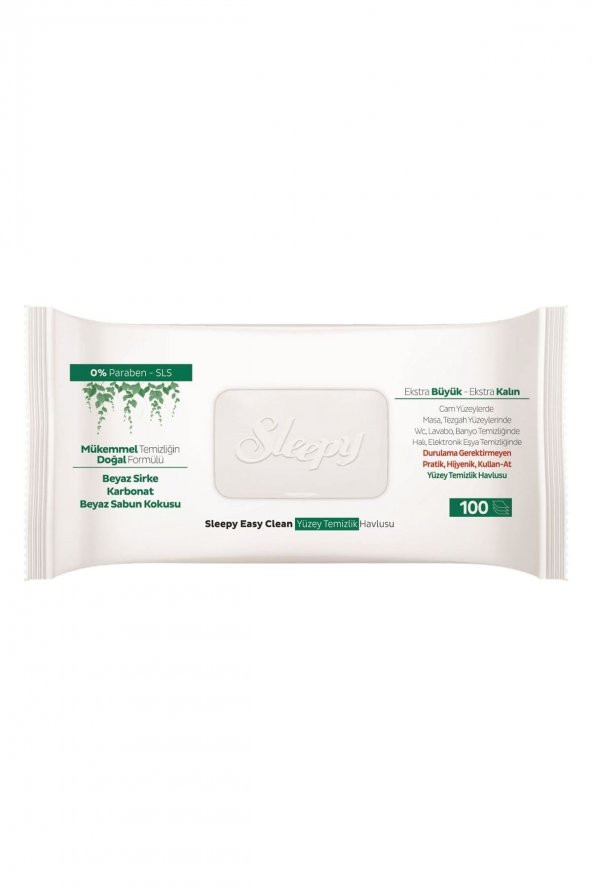 Sleepy   Easy Clean Yüzey Temizlik Havlusu 100 Yaprak - 2