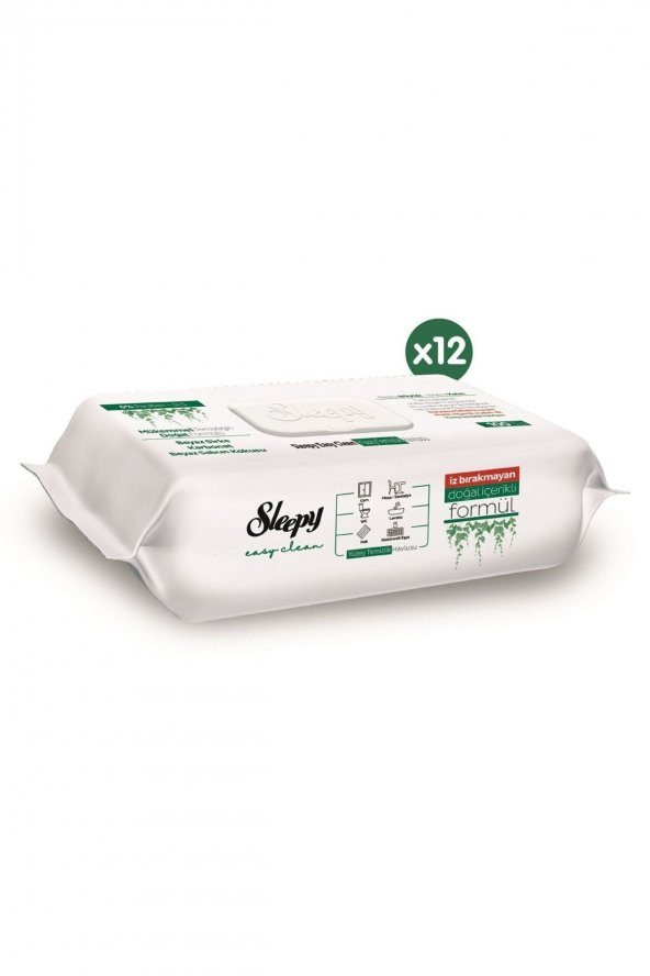 Sleepy Easy Clean Yüzey Temizlik Havlusu 12x100 (1200 Yaprak) - 3
