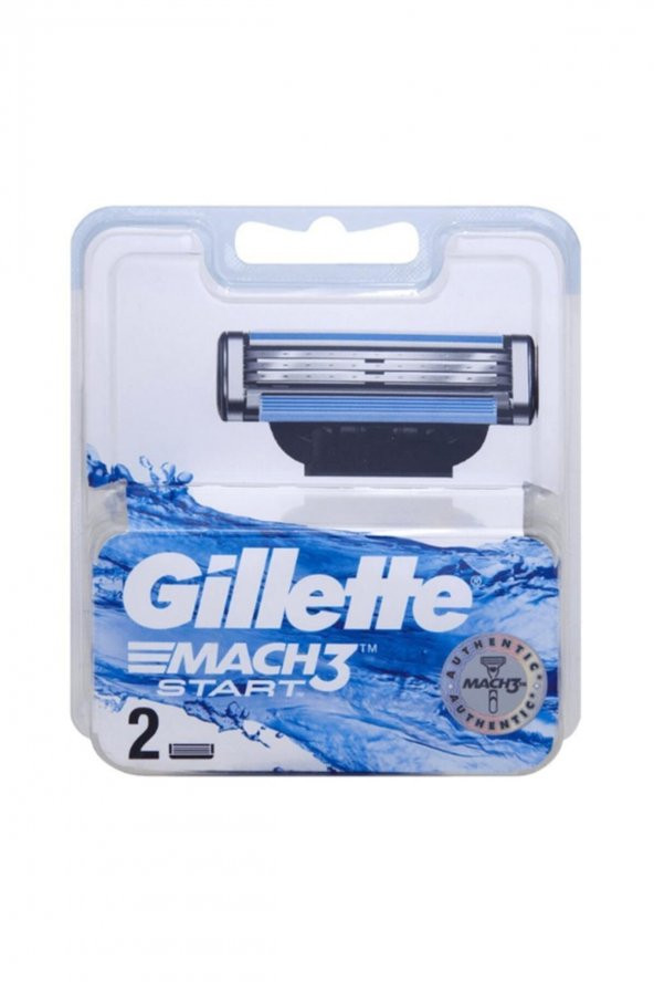 Gillette   Mach3 Start Yedek Tıraş 2li Bıçağı