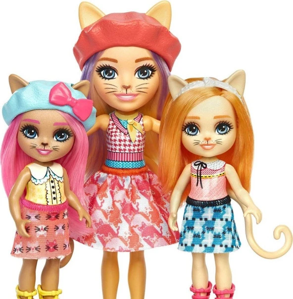 Mattel Enchantimals City Tails Aile Serisi HCF94 Hhc1 - 5