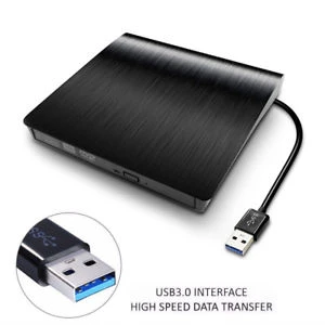 TriLine Harici DVD RW USB 3.0 Ultra İnce CD DVD Yazıcı Okuyucu - 7
