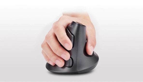 Delux M618GX Ergonomik Dikey 6 Tuşlu Kablosuz Optik Mouse - 4