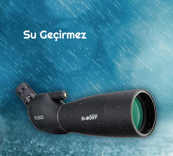 TriLine SVBONY SV28 75X Zoom Teleskop Monoküler Su Geçirmez Dürbün - 4