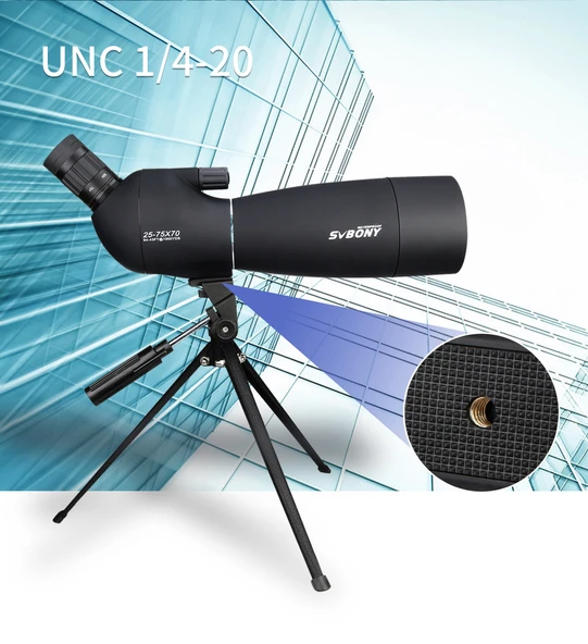 TriLine SVBONY SV28 75X Zoom Teleskop Monoküler Su Geçirmez Dürbün - 5