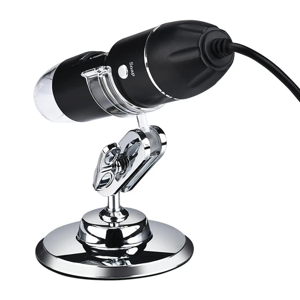 TriLine 1600X Zoom 2MP USB Dijital Mikroskop 8 Ledli Kamera - Resim 4