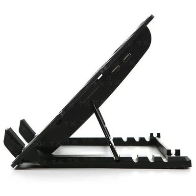 TriLine Işıklı Notebook Soğutucu Fan 5 Kademeli Stand NB339 - Resim 2