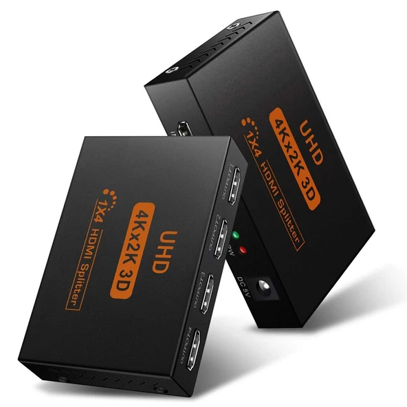 TriLine 4K Ultra HD 3D 4 Port HDMI Splitter Çoğaltıcı - 3