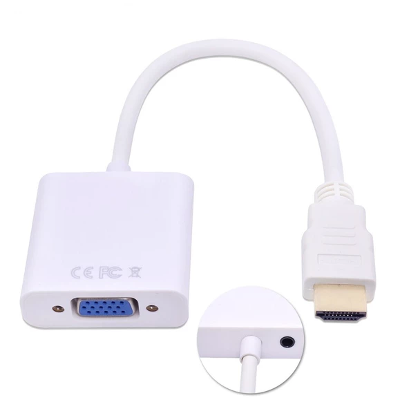 TriLine HDMI Vga Sesli Çevirici Kablolu Adaptör