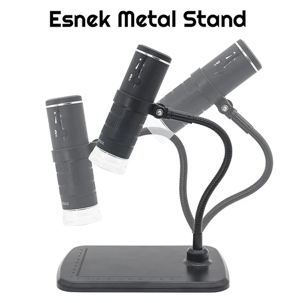 TriLine 1000X WiFi Dijital LED Kablosuz Pilli Mikroskop 1080P - Resim 2