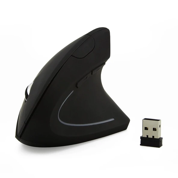 TriLine Kablosuz Ergonomik Dikey Mouse 800/1200/1600 DPI - 4