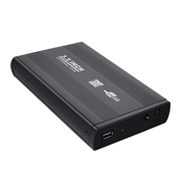 TriLine 3.5" Sata SSD Usb 2.0 Harici Harddisk Kutusu Alüminyum - 1