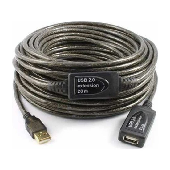 TriLine 20 Metre Profesyonel Çipli Usb Extension Uzatma Kablosu - Resim 6