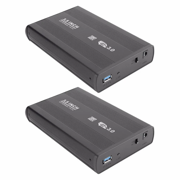 TriLine 3.5" Sata HDD SSD USB 3.0 Harici Harddisk Kutusu Alüminyum - 6