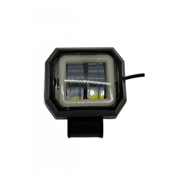 6d Dikdörtgen Off Road Spot Sis Lambası 12cm 2 Led 20w Çalışma Işığı 63-3LED-30W-SQ A92JCK-35