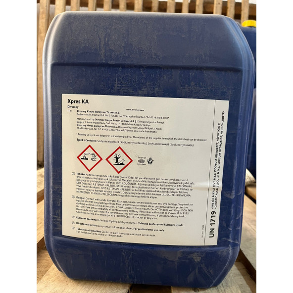 Diversey Johnson Titan Xpres KA Alkali Deterjan 20 Litre - 2