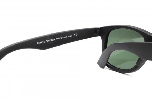 101 C3 Black/Green Polo Exchange Polarize Güneş Gözlüğü - 9