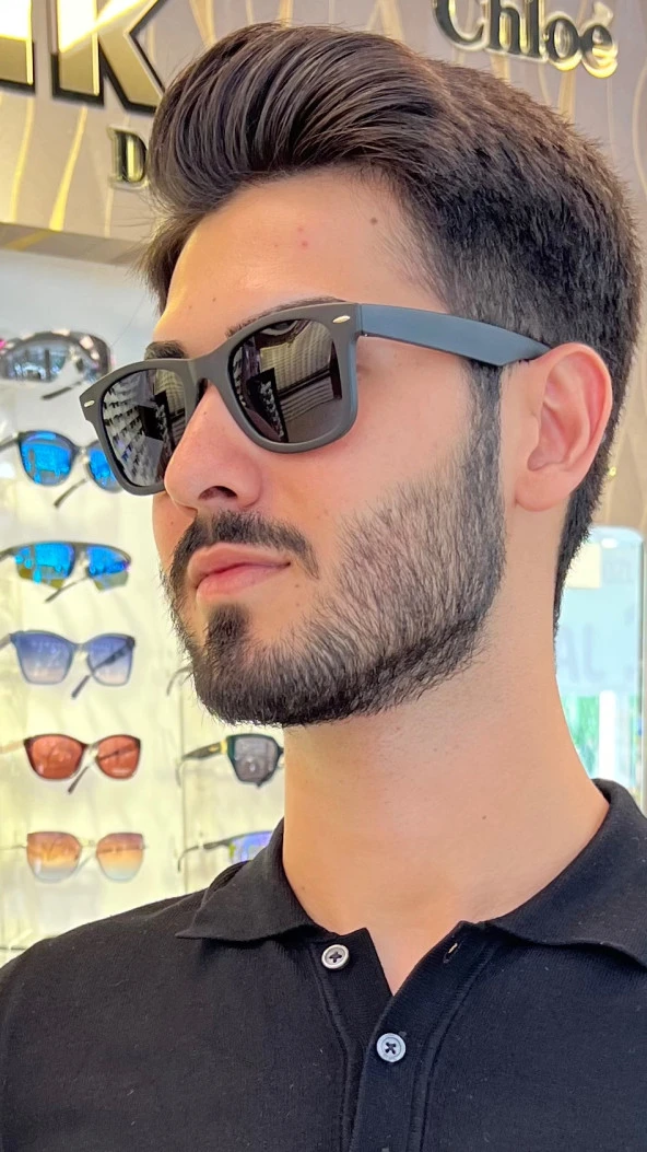 101 C3 Black/Black Polo Exchange Polarize Güneş Gözlüğü - Resim 5