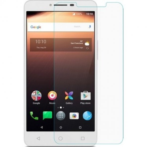 Alcatel Pop 4S Kırılmaz Cam Ekran Koruyucu Temperli Cam