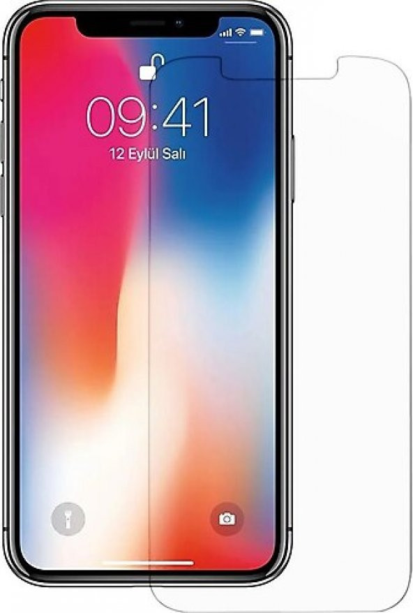 Apple iPhone X Kırılmaz Cam Ekran Koruyucu Temperli Cam