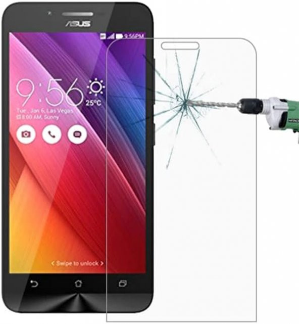 Asus ZC500TG Zenfone Go Kırılmaz Cam Ekran Koruyucu Temperli Cam