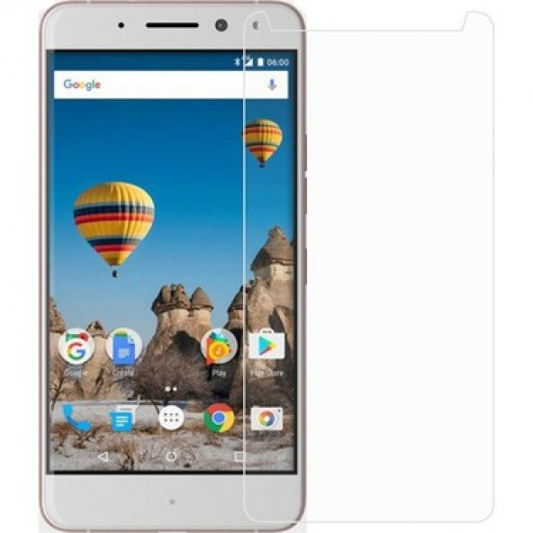 General Mobile GM 5 Plus Kırılmaz Cam Ekran Koruyucu Temperli Cam