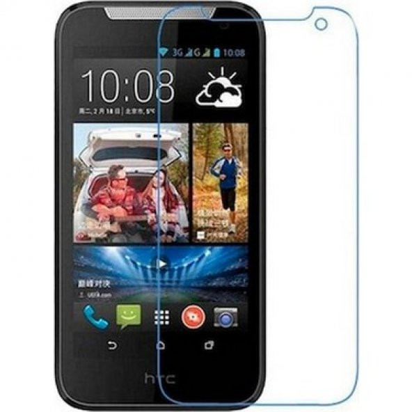 HTC Desire 310 Kırılmaz Cam Ekran Koruyucu Temperli Cam