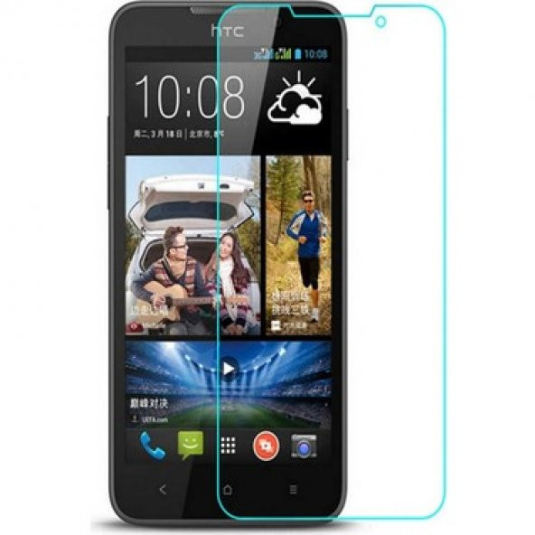 HTC Desire 516 Kırılmaz Cam Ekran Koruyucu Temperli Cam