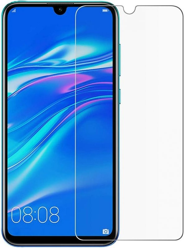 Huawei Y7 2019 Kırılmaz Cam Ekran Koruyucu Temperli Cam