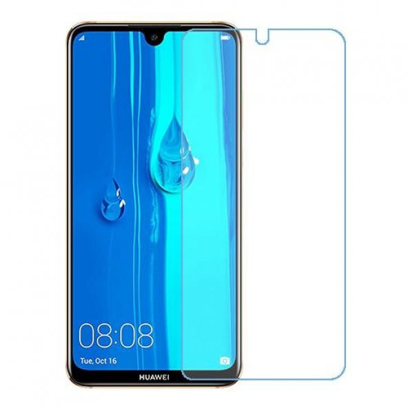 Huawei Y Max Kırılmaz Cam Ekran Koruyucu Temperli Cam