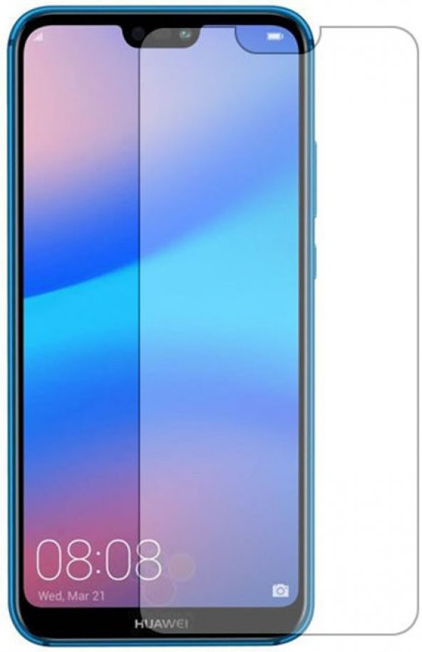 Huawei P20 Lite Kırılmaz Cam Ekran Koruyucu Temperli Cam