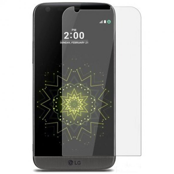LG G5 Kırılmaz Cam Ekran Koruyucu Temperli Cam