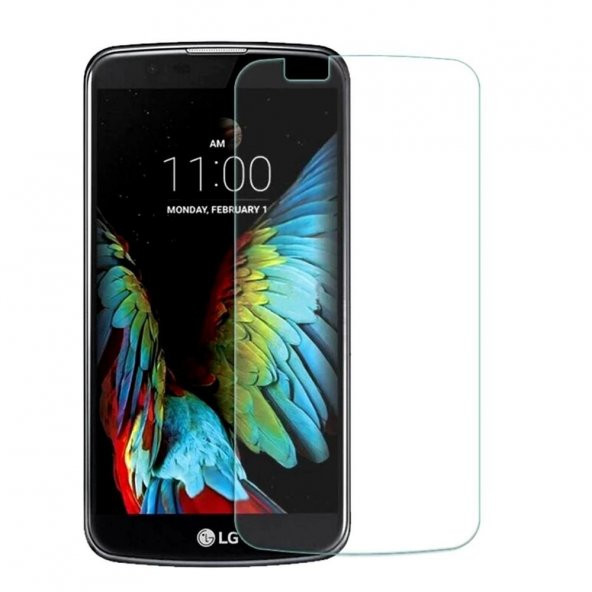 LG K10 Kırılmaz Cam Ekran Koruyucu Temperli Cam
