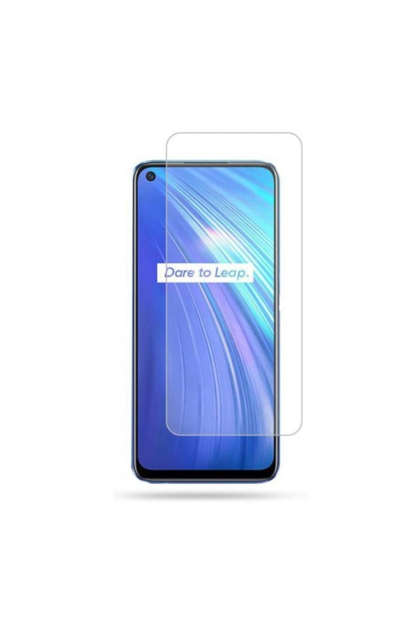 Realme 6 Kırılmaz Cam Ekran Koruyucu Temperli Cam