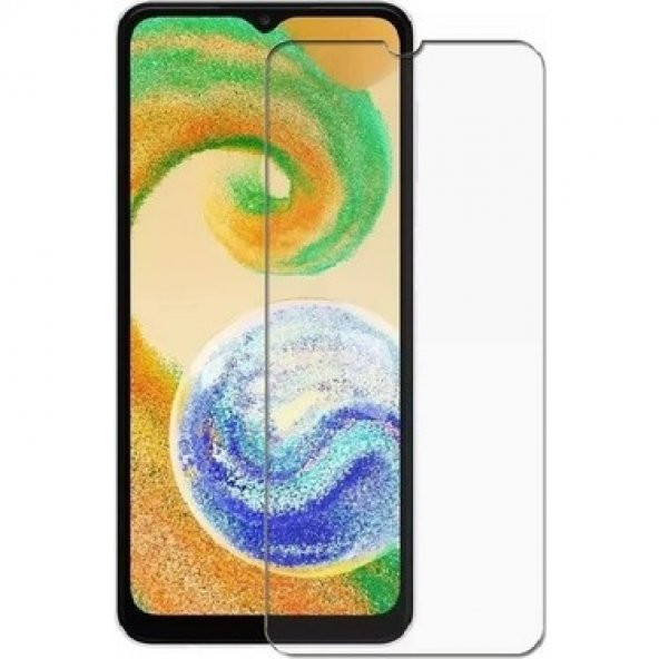 Samsung Galaxy A04 Kırılmaz Cam Ekran Koruyucu Temperli Cam