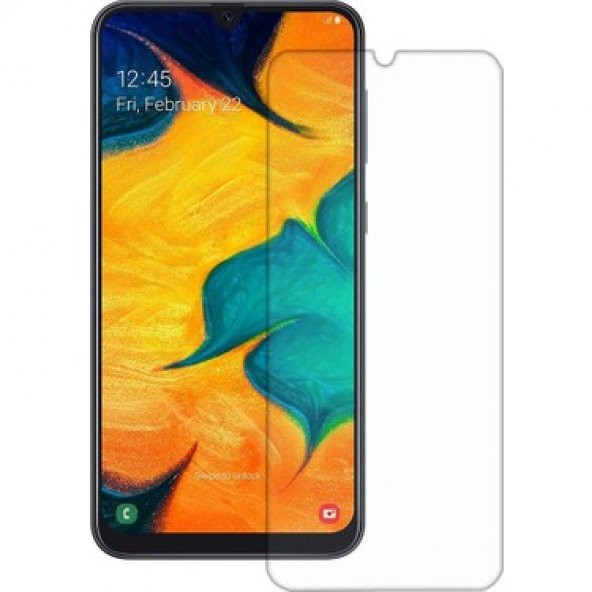 Samsung Galaxy A30 Kırılmaz Cam Ekran Koruyucu Temperli Cam