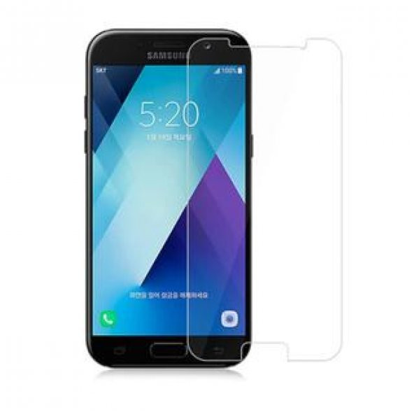 Samsung Galaxy A7 2017 Kırılmaz Cam Ekran Koruyucu Temperli Cam