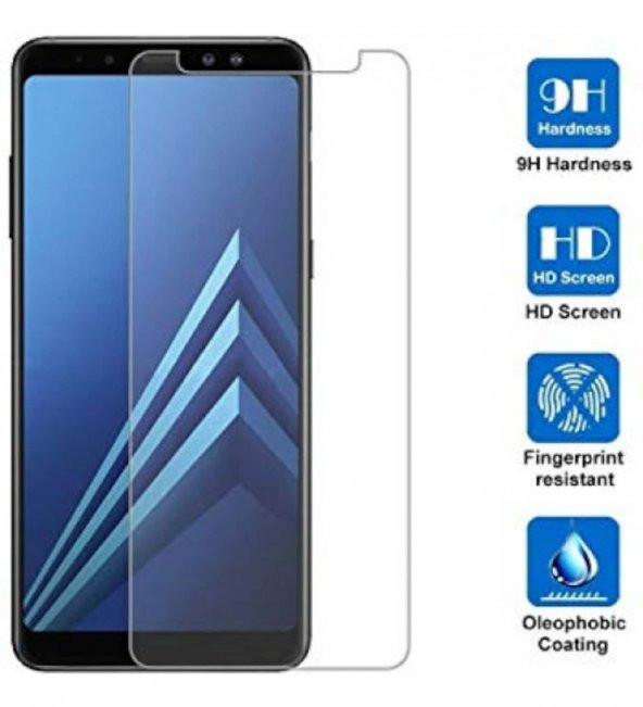 Samsung Galaxy A8 2018 Kırılmaz Cam Ekran Koruyucu Temperli Cam