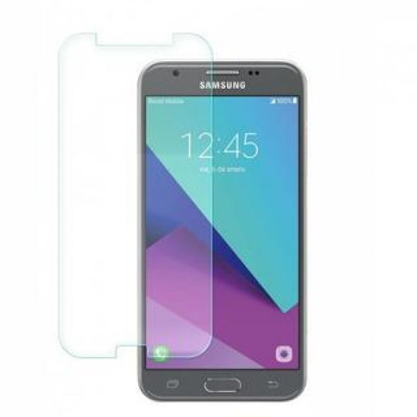 Samsung Galaxy J3 2017 Kırılmaz Cam Ekran Koruyucu Temperli Cam ürün görseli 1