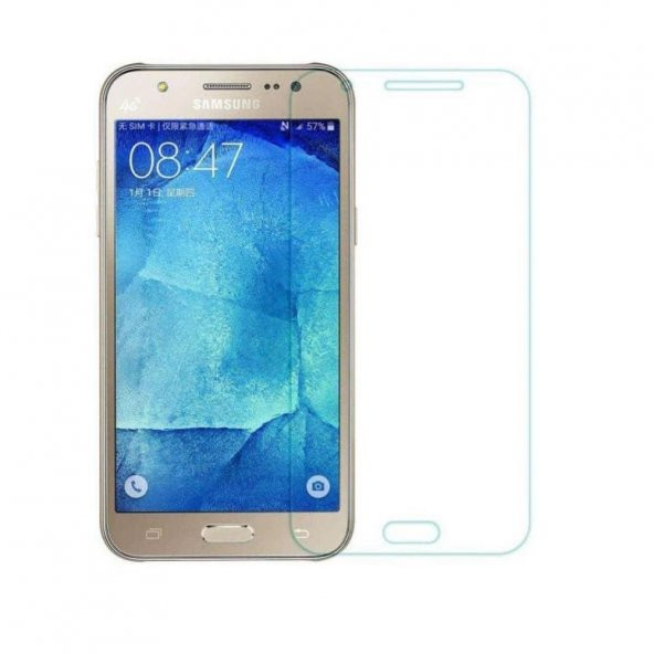 Samsung Galaxy J5 Kırılmaz Cam Ekran Koruyucu Temperli Cam