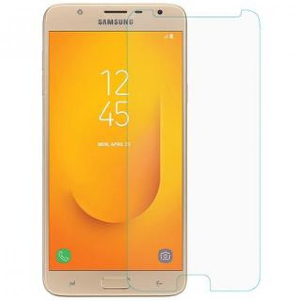 Samsung Galaxy J7 Duo Kırılmaz Cam Ekran Koruyucu Temperli Cam