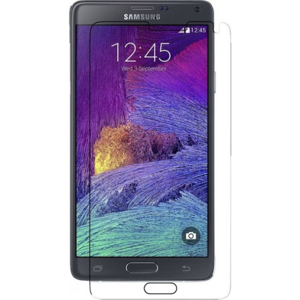 Samsung Galaxy Note 4 Kırılmaz Cam Ekran Koruyucu Temperli Cam