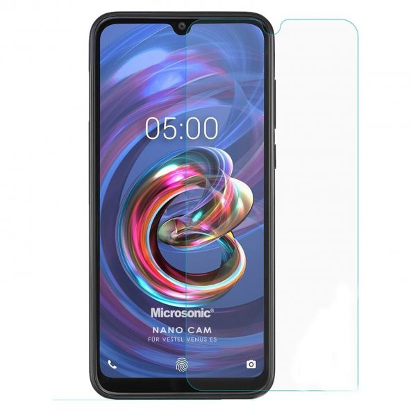 Vestel Venus E5 Kırılmaz Cam Ekran Koruyucu Temperli Cam