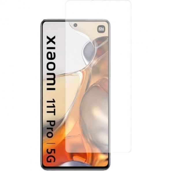 Xiaomi Mi 11T Pro 5G Kırılmaz Cam Ekran Koruyucu Temperli Cam