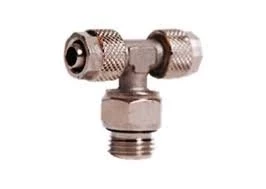 1/4 - 6X8 MM METAL SOMUN SIKMALI ORTA BACAK TE ( DÖNERLİ )