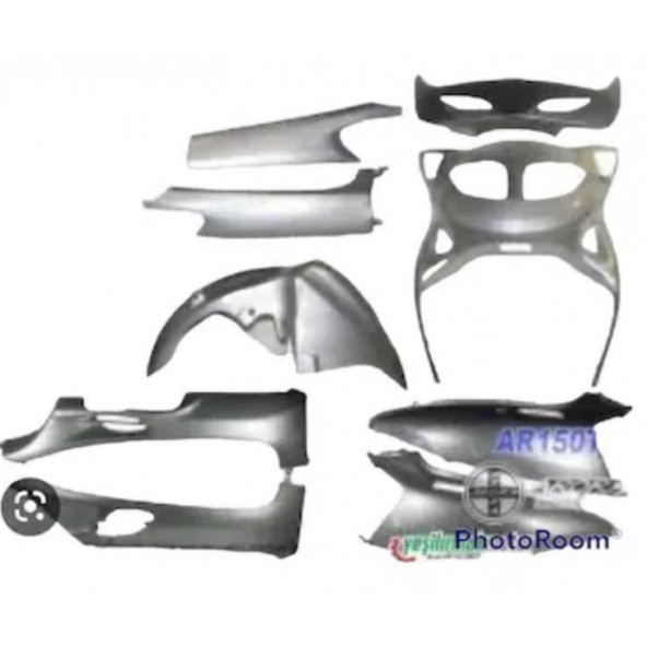 maxi scooter 150 kaporta seti gri ürün görseli 1