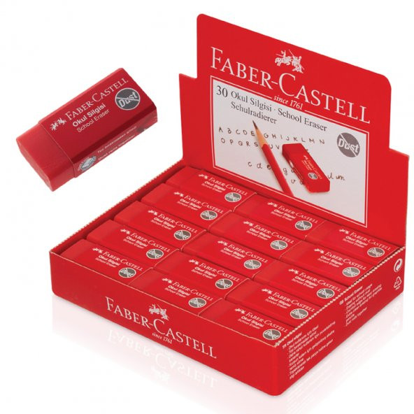 Faber Castell Okul Silgisi 30Lu Paket 5130187223000