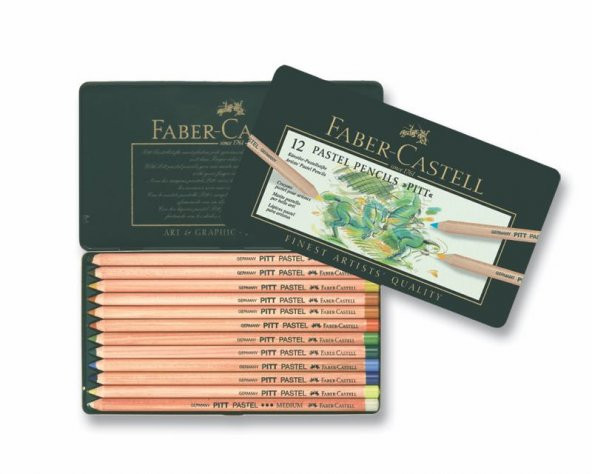 Faber Castell Pitt Pastel Boya Kalemi 12 Renk 5190112112000 ürün görseli