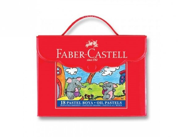 Faber Castell Pastel Boya Redline Çantalı 18Li 5281125119000